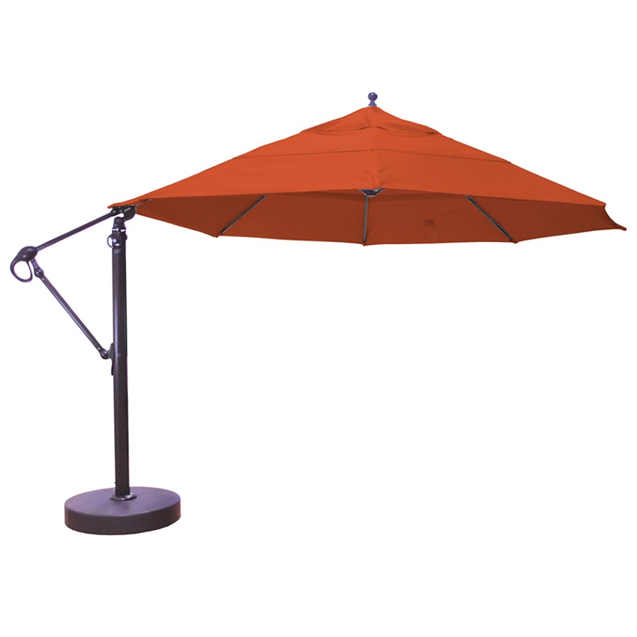 Aluminum 13' Cantilever Umbrella by Galtech 899